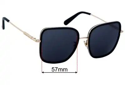 Versace MOD 2247-D Ersatzgläser 57mm wide 