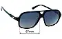 William Painter The Lume Replacement Lenses 57mm wide 