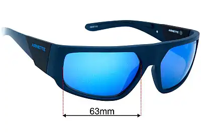 Arnette Heist 3.0 AN4304 Ersatzgläser 63mm wide 