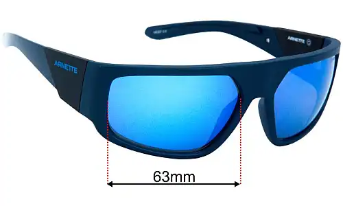 Arnette Heist 3.0 AN4304 Ersatzgläser 63mm wide 