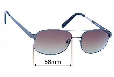 Coast Eyewear 509 Replacement Lenses 56mm wide 