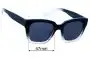 Sunglass Fix Lentes de Repuesto para Foster Grant Puffy G - 47mm Wide 