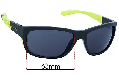 Arnette Floresta AN4337 Replacement Lenses 63mm wide 