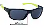 Sunglass Fix Ersatzgläser für Arnette Floresta AN4337 - 63mm Wide 