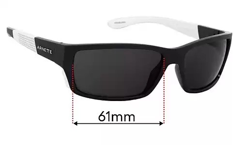 Arnette Frambuesa AN4336 Replacement Lenses 52mm wide 