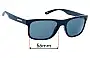 Sunglass Fix Replacement Lenses for Arnette Khim AN4341 - 56mm Wide 