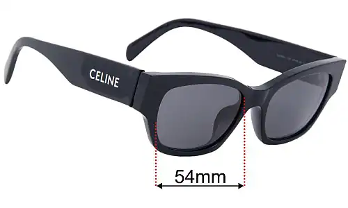 Celine CL 40197U Ersatzlinsen 54mm wide 