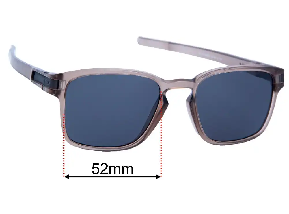 Sunglass Fix Replacement Lenses for Oakley Latch Square OO9353 - 52mm Wide