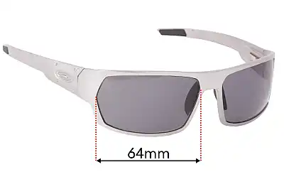 Oakley Spike OA3131 Ersatzgläser 64mm wide 