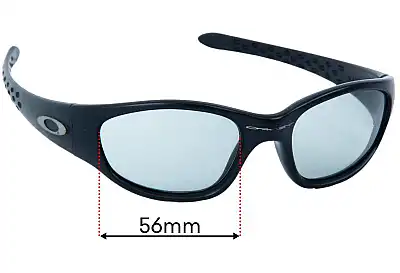 Oakley Ten X (1998) Ersatzgläser 56mm wide 