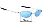Sunglass Fix Replacement Lenses for Oakley Rx E Wire 2.1 - 52mm Wide 