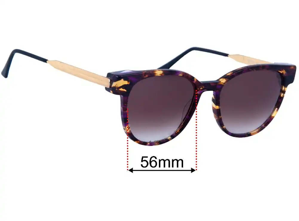 Sunglass Fix Replacement Lenses for Thierry Lasry Perfidy - 56mm Wide