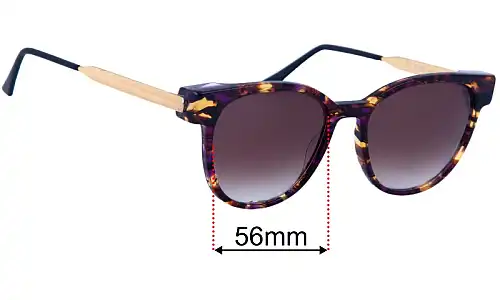 Thierry Lasry Perfidy Replacement Lenses 56mm wide 