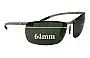 Sunglass Fix Replacement Lenses for Oakley dont order this - 56mm Wide 