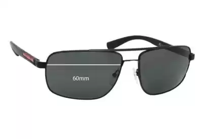 Prada SPS55N Ersatzgläser 60mm wide 