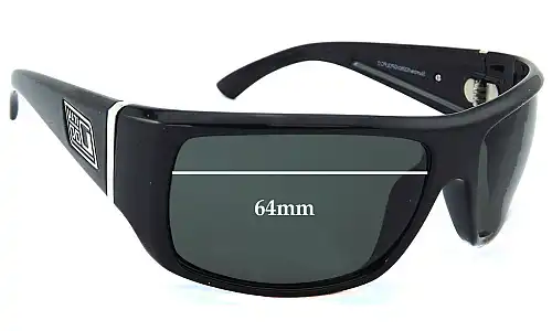 Sunglass Fix Replacement Lenses for Dirty Dog Stumble - 64mm Wide Sunglass Fix Replacement Lenses for Dirty Dog Stumble - 64mm Wide