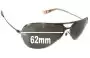 Sunglass Fix Replacement Lenses for Paul Smith PS 823 - 62mm Wide 
