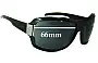 Sunglass Fix Replacement Lenses for Gucci GG1510 - 66mm Wide 