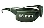 Sunglass Fix Ersatzgläser für Arnette AN4089 - 66mm Wide 