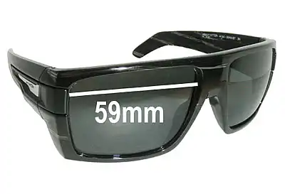 Arnette Hitter AN4150 Replacement Lenses 59mm wide 