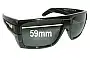 Sunglass Fix Ersatzgläser für Arnette Hitter AN4150 - 59mm Wide 