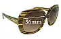 Sunglass Fix Replacement Lenses for Boden Classic - 56mm Wide 
