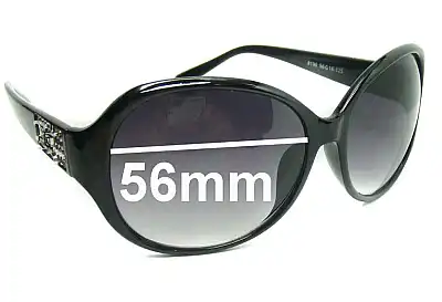 Burberry B 8090 Replacement Lenses 56mm wide 