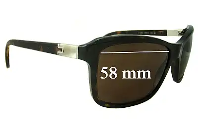 Bvlgari 7011 Replacement Lenses 58mm wide 