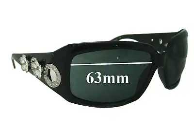 Bvlgari 857 Replacement Lenses 63mm wide 