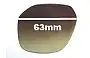 Sunglass Fix Replacement Lenses for Carrera Dakar 2 - 63mm Wide 