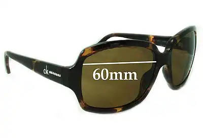 Calvin Klein CK3099S Lentes de Repuesto 60mm wide 