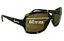Sunglass Fix Replacement Lenses for Calvin Klein CK3099S - 60mm Wide 