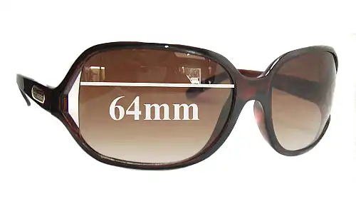 Sunglass Fix Replacement Lenses for Dirty Dog Gemster - 64mm Wide Sunglass Fix Replacement Lenses for Dirty Dog Gemster - 64mm Wide