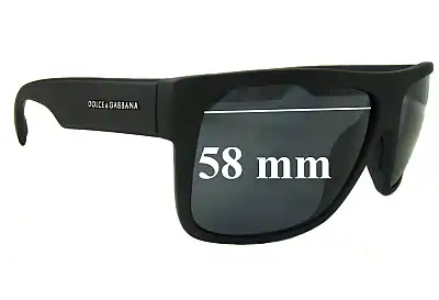 Dolce & Gabbana DG6070 Lentes de Repuesto 58mm wide 