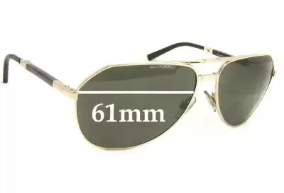 Dolce & Gabbana DG2106K Replacement Lenses 61mm wide 