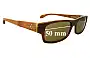 Sunglass Fix Replacement Lenses for Fetch Mahogany - 50mm Wide 