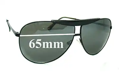 Giorgio Armani GA 487/S Replacement Lenses 65mm wide 