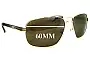 Sunglass Fix Replacement Lenses for Guess GUF102 - 60mm Wide 