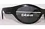 Sunglass Fix Ersatzgläser für Giorgio Armani GA 814 - 64mm Wide 