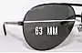 Sunglass Fix Replacement Lenses for Gucci GG1933/S - 63mm Wide 