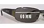 Sunglass Fix Replacement Lenses for Mako Sting 9481 - 60mm Wide 
