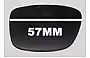 Sunglass Fix Replacement Lenses for Morrissey Frisky - 57mm Wide 