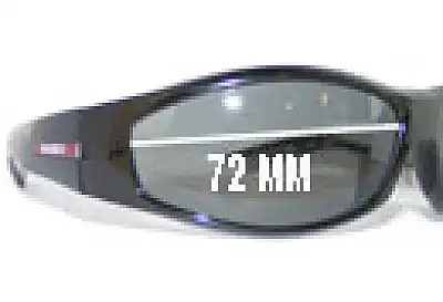 Mako Swing 9542 Replacement Lenses 72mm wide 