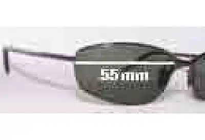 Mako Bomber 9451 Replacement Lenses 55mm wide 