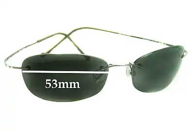 Maui Jim MJ503 Wailea Verres de Remplacement 53mm wide 