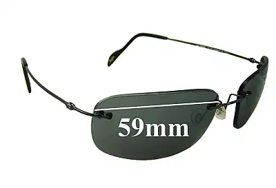 Maui Jim MJ311 Mauna Loa Verres de Remplacement 59mm wide 