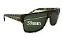 Sunglass Fix Replacement Lenses for Morrissey Hey Zeus - 59mm Wide 