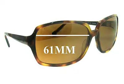 Oliver Peoples Pandora Replacement Lenses 61mm wide 