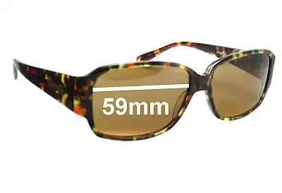 Oroton  Catania Replacement Lenses 56mm wide 