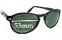 Sunglass Fix Lentes de Repuesto para Persol 2931-S - 53mm Wide 